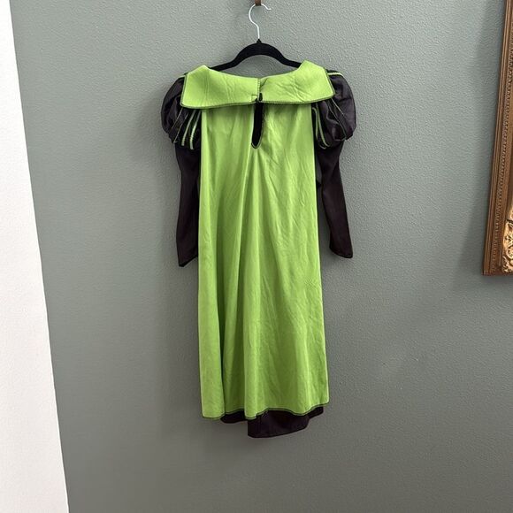Wicked Witch Wizard of Oz Elphaba Dress Sz 6/7 - Picture 3 of 7